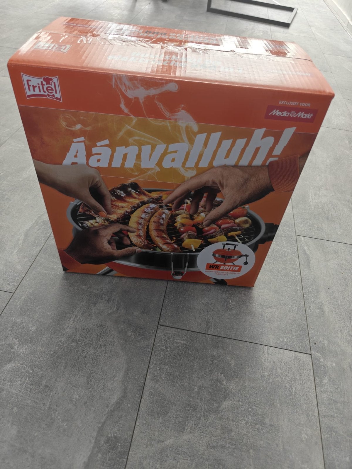 Fritel Houtskool en Elektrische BBQ 2-in-1 - Nieuw in doos, Ophalen, Nieuw