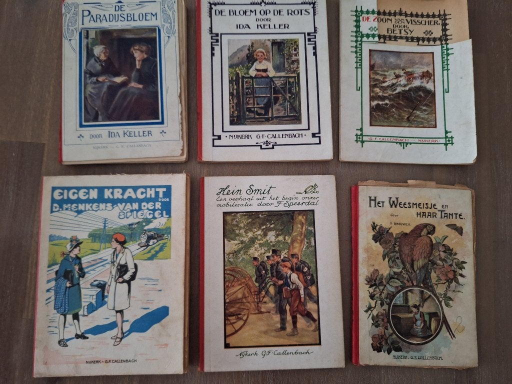 Diverse (kinder)boeken uit eerste helft 20e eeuw, Antiek en Kunst, Ophalen of Verzenden, Diverse auteurs