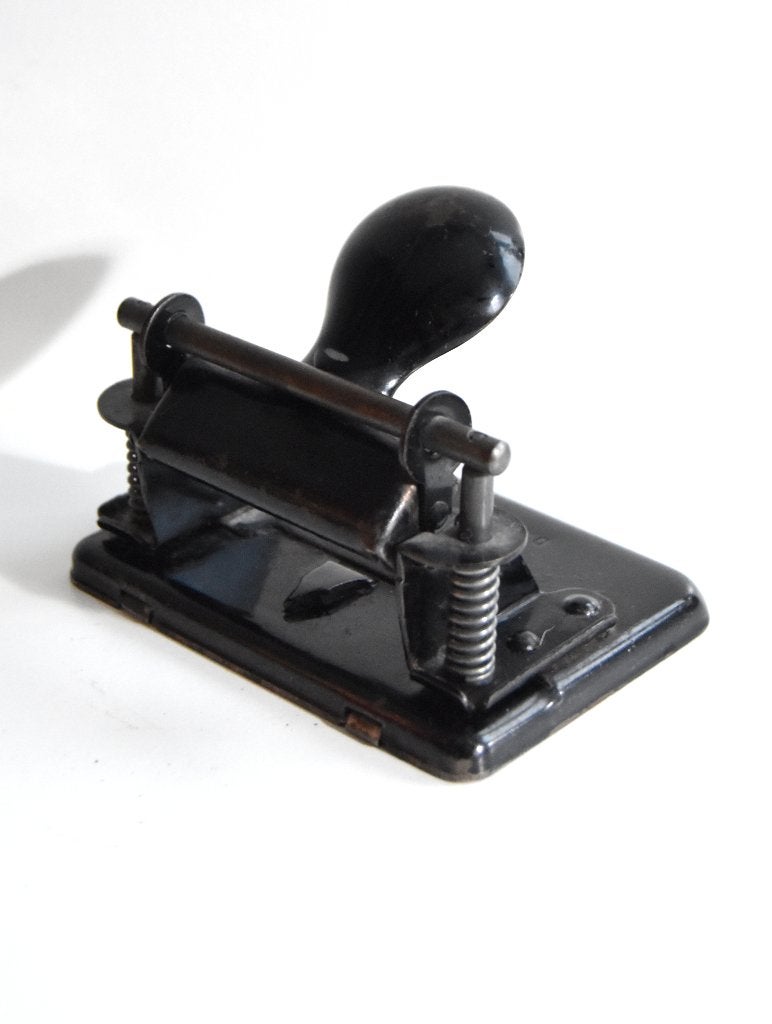Antieke, D.R.G.M. perforator Soennecken in prima staat, Ophalen of Verzenden