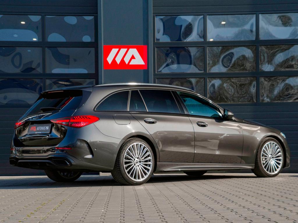 Mercedes-Benz C-klasse Estate AMG Line Blackpack|Cruise|Came, Automaat, 4 cilinders, Met garantie (alle), Automatische klimaatregeling