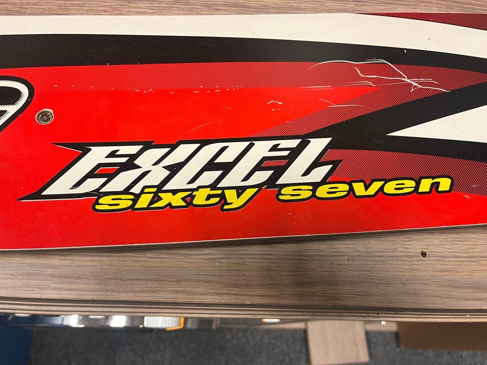 Waterski's Excel Sixty Seven -super om het mee te leren, Ophalen of Verzenden, Gebruikt, 160 cm of meer, Waterski's