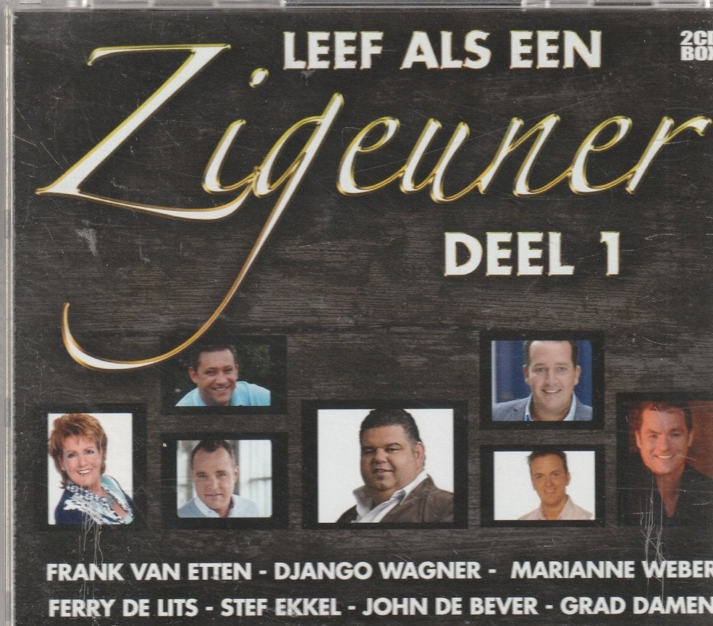 Leef als een Zigeuner Deel 1  ( 2 cd set ), Cd's en Dvd's, Cd's | Nederlandstalig, Verzenden, Zo goed als nieuw, Levenslied of Smartlap