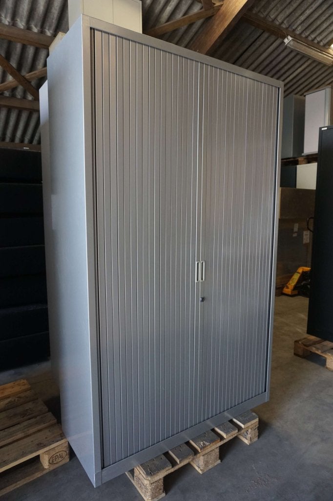 Archiefkast roldeurkast kantoorkast gereedschapskast, Huis en Inrichting, Kasten | Roldeurkasten en Archiefkasten, Gebruikt, 100 tot 150 cm