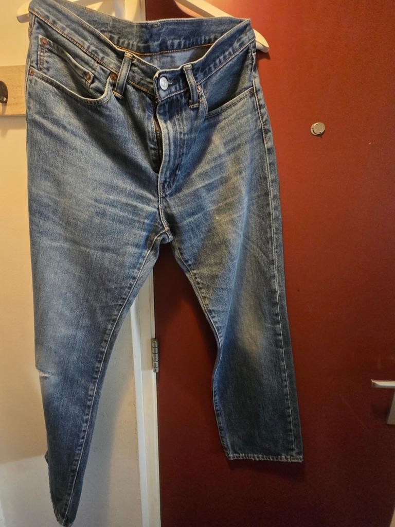 Levi's 514 Spijkerbroek Heren W34 L30 - Gedragen, Ophalen, Levi's, Blauw, W33 - W34 (confectie 48/50)