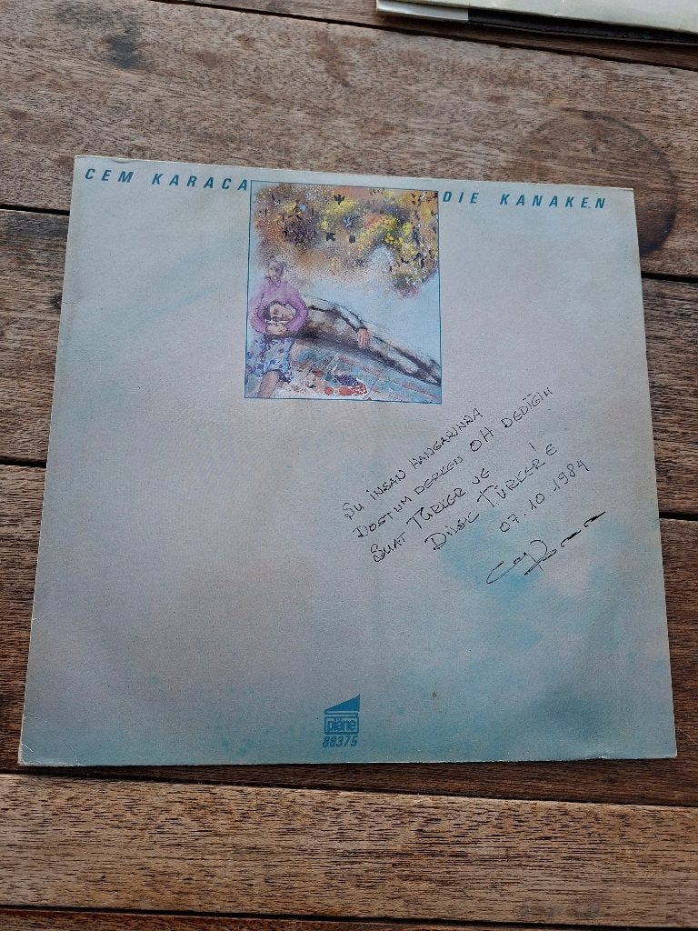 CEM KARACA Die Kanaken GESIGNEERD aan actrice Dilek Türker, LP, Gebruikt, Ophalen of Verzenden, 12 inch