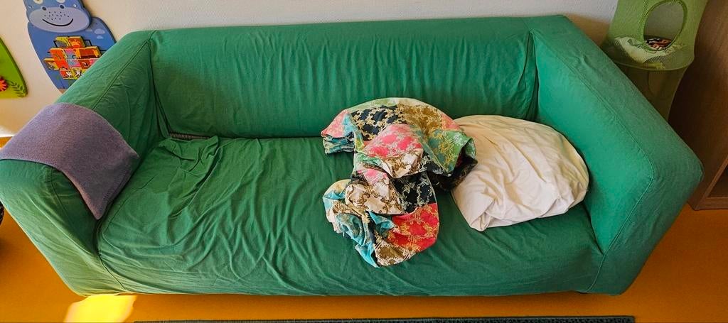 Ikea klippan bank, Ophalen, Gebruikt, 150 tot 200 cm, Tweepersoons