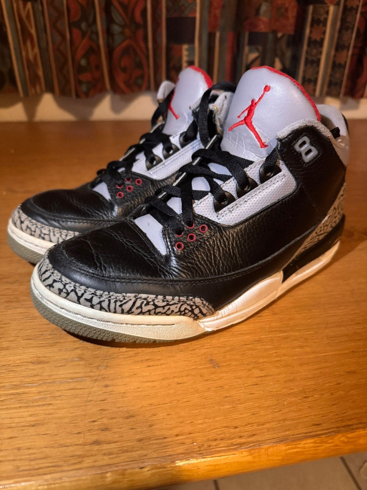 Jordan 3 Retro Black Cement CDP (2008) - Classics, Ophalen of Verzenden