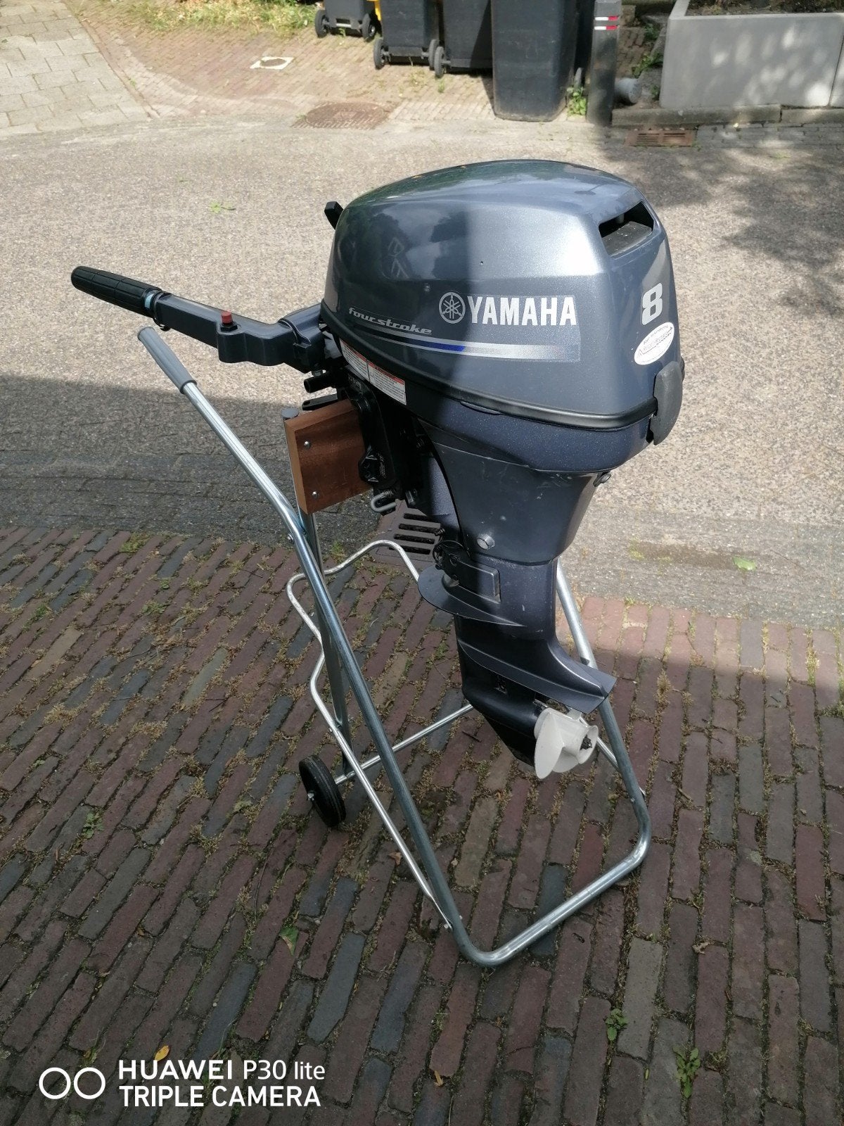 Yamaha 8 pk buitenboordmotor, Watersport en Boten, Rubberboten, Ophalen, 8 pk, Gebruikt, Yamaha