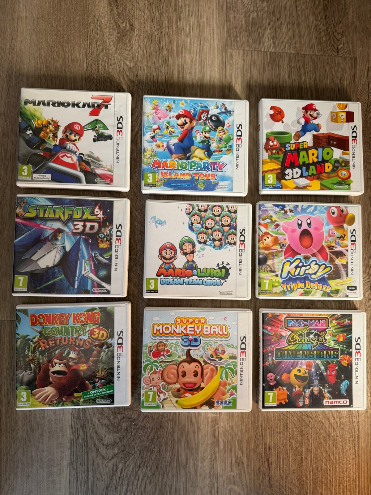 3DS 9 top spellen in nieuwstaat, Avontuur en Actie, Online, 1 speler, Ophalen of Verzenden