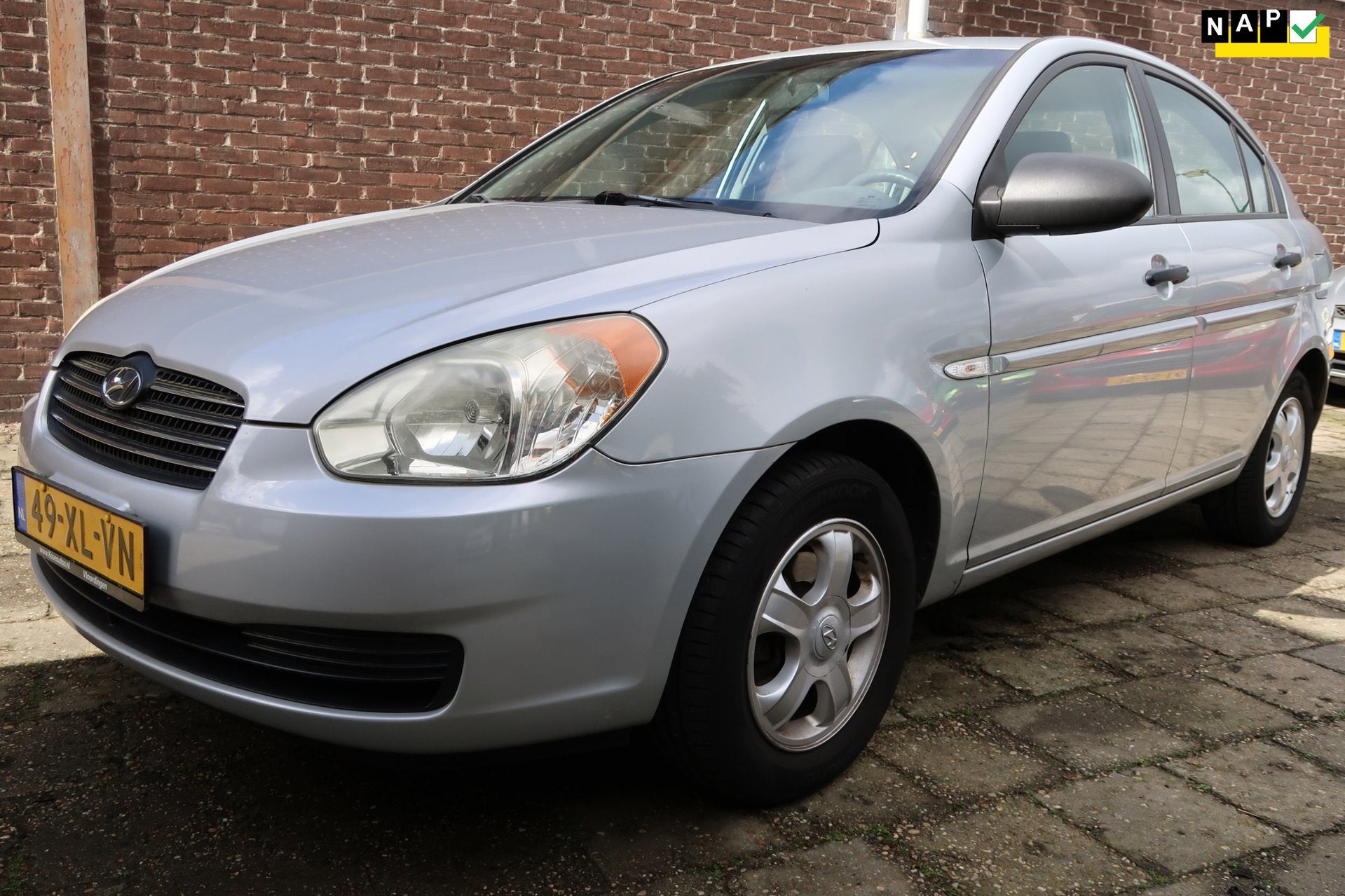 Hyundai Accent 1.6i Dynamic *Rijklaarprijs *Dealeronderhoude, Voorwielaandrijving, 1599 cc, 4 cilinders, Origineel Nederlands