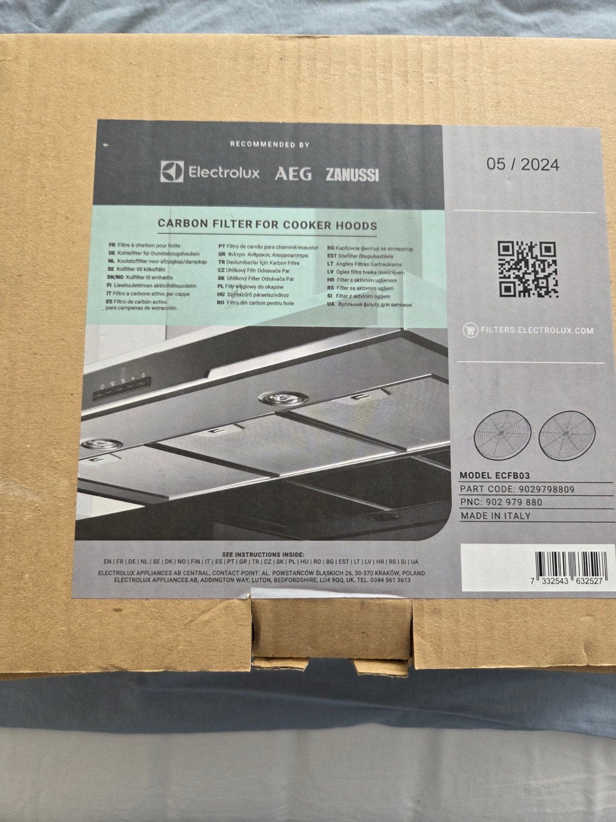 Electrolux ECFB03, Ophalen of Verzenden, Nieuw, 200 tot 400 m³ per uur