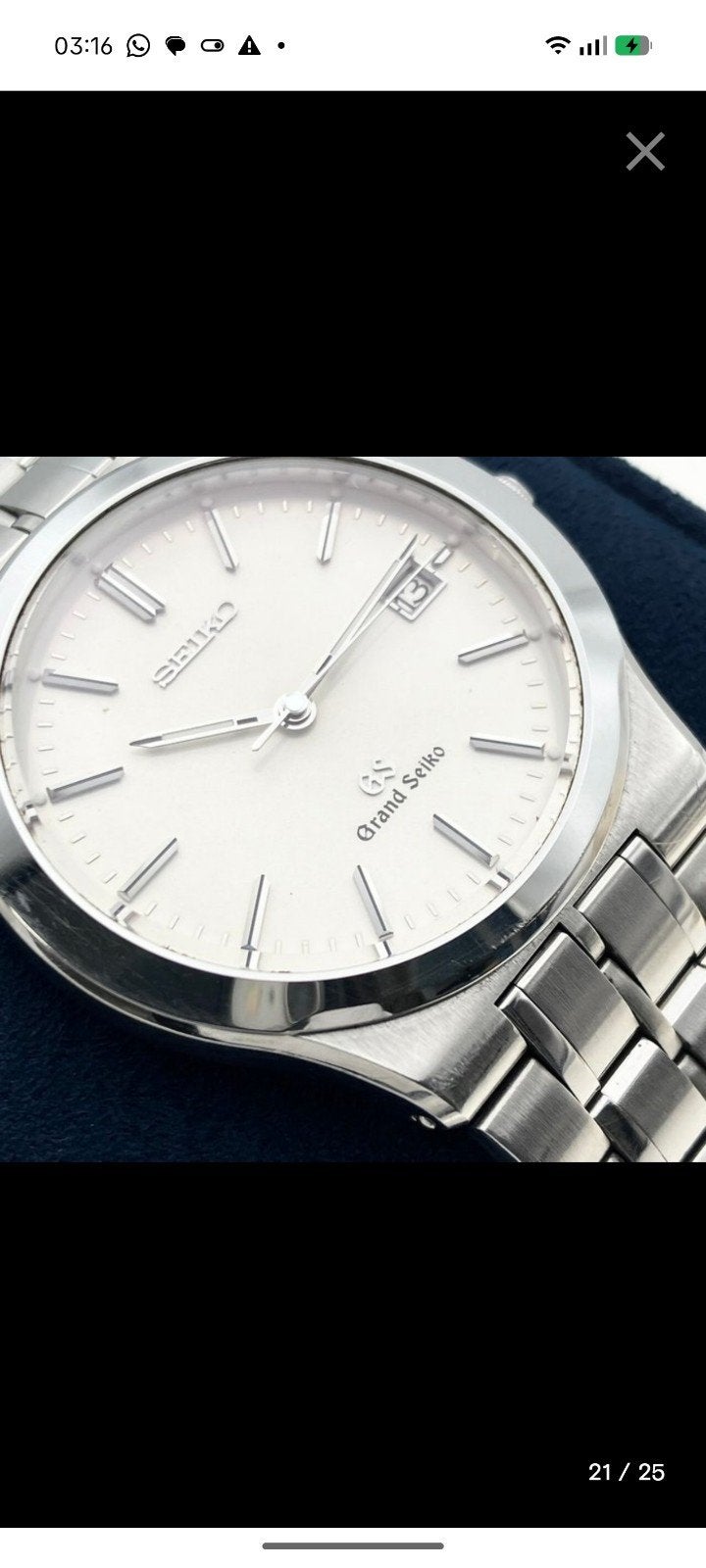 Grand Seiko 8N65-9000, Ophalen, Staal, Seiko, 1960 of later