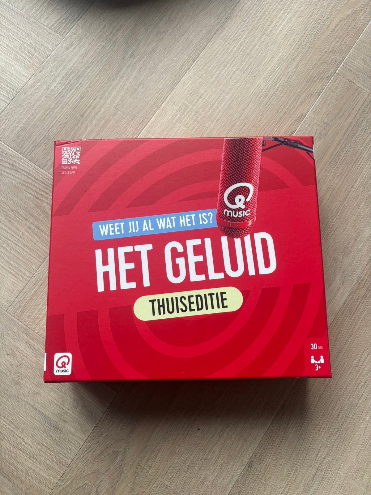 Qmusic het geluid spel, Drie of vier spelers, Ophalen of Verzenden, Nieuw
