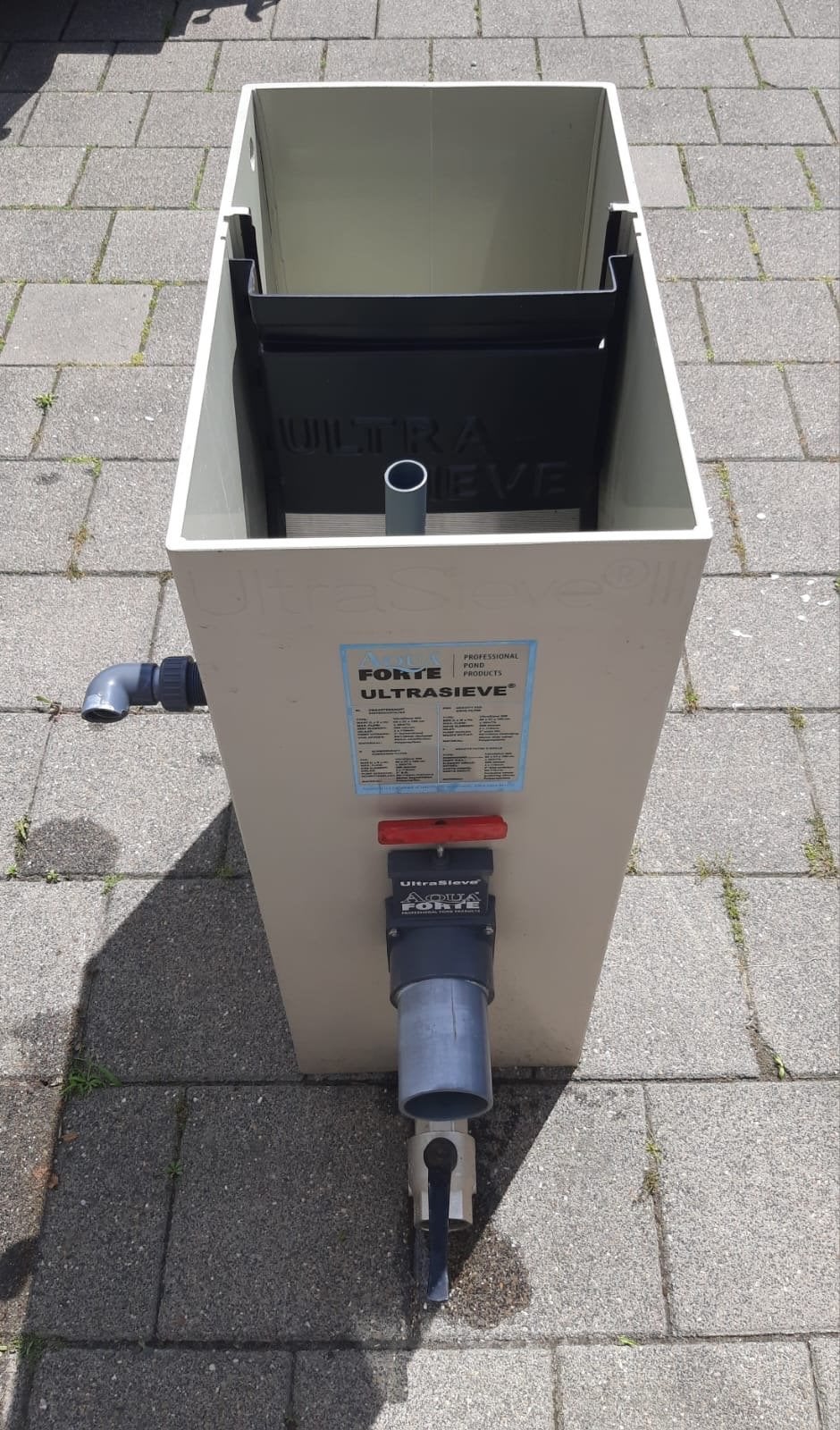 Ultra Sieve 3 Zeefbochtfilter - Zeer goede staat, Tuin en Terras, Ophalen of Verzenden, Zo goed als nieuw