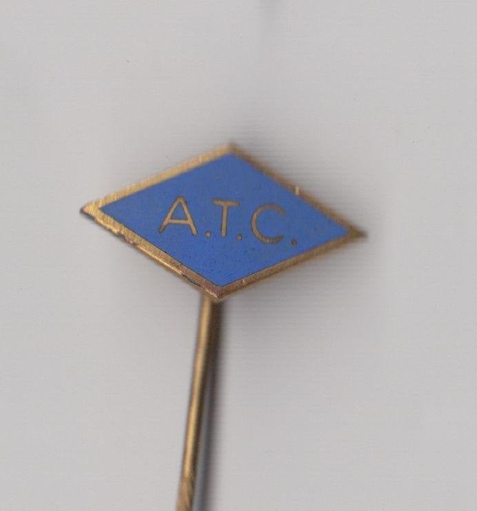 ATC emaille speldje, Gebruikt, Niet vindbaar, Niet vindbaar, Speldje of Pin