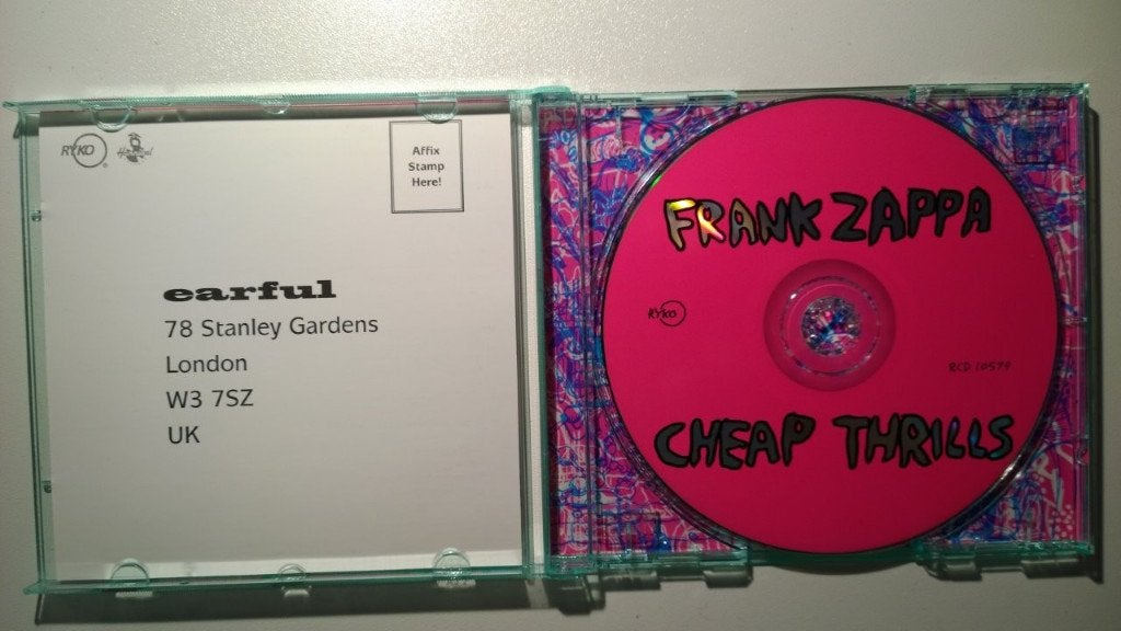 Frank Zappa - Cheap Thrills, Ophalen of Verzenden, Zo goed als nieuw, Poprock, Album