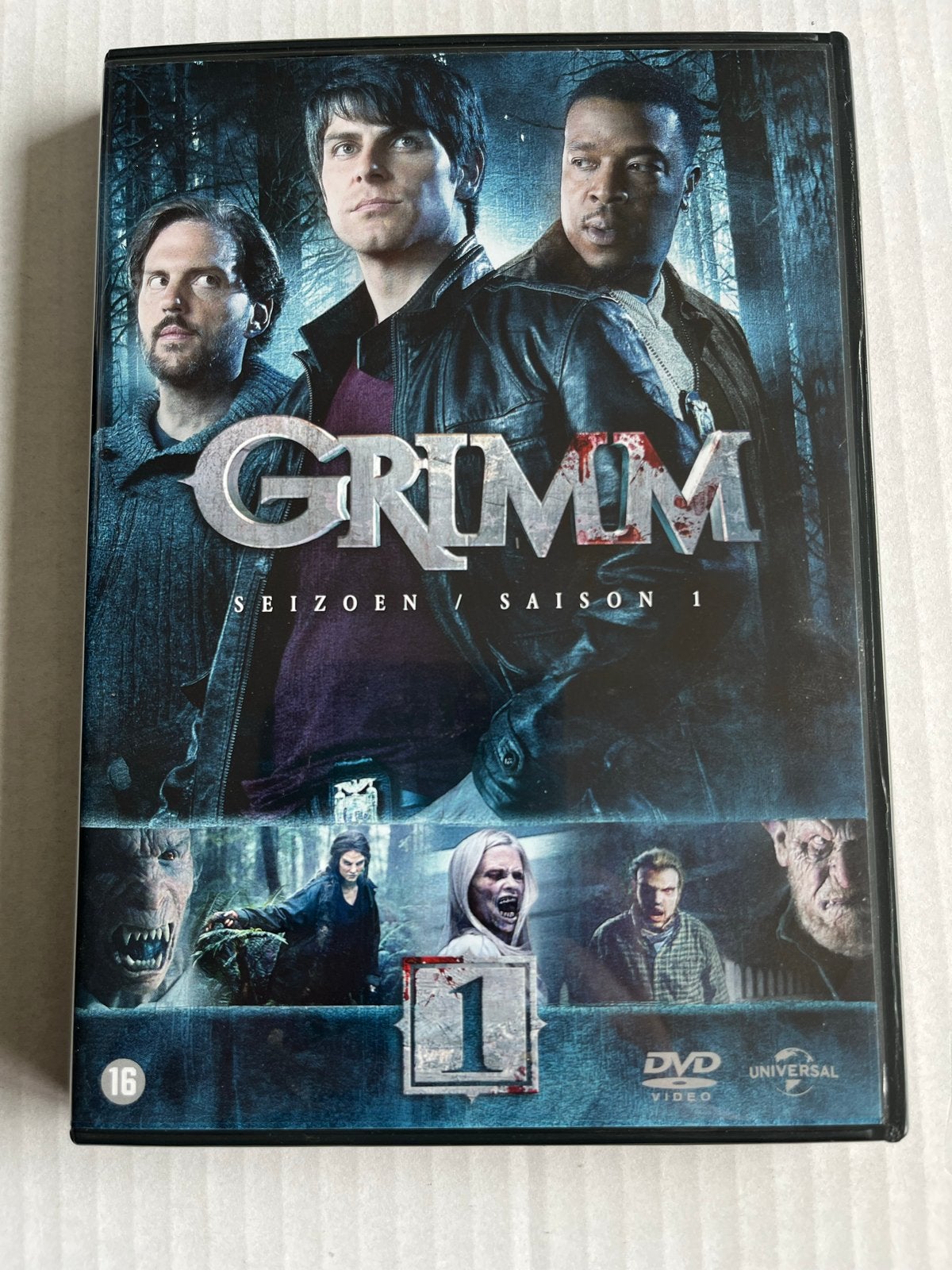 Grimm Seizoen 1 DVD, Cd's en Dvd's, Vanaf 16 jaar, Nederlands, Science Fiction en Fantasy, Ophalen of Verzenden