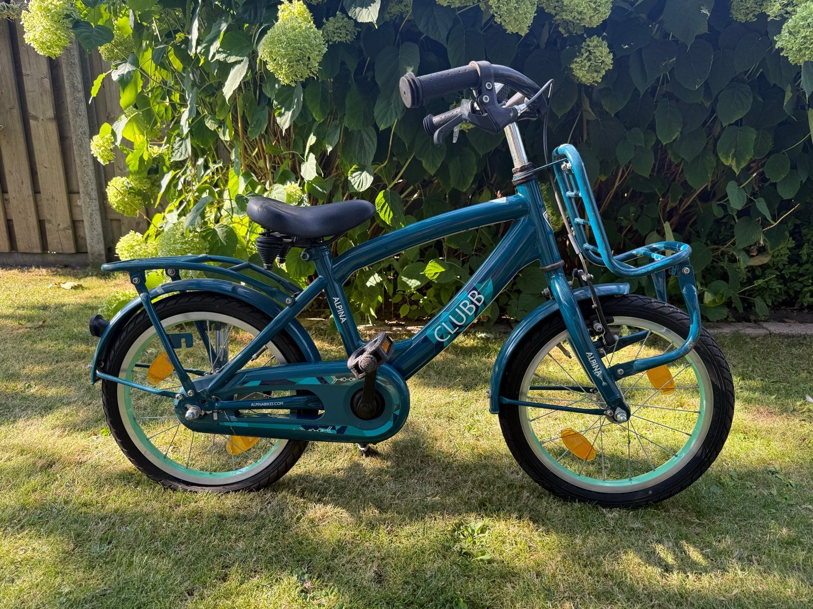 Alpina Clubb kinderfiets 16 inch, Ophalen, Zo goed als nieuw, Terugtraprem, 16 tot 20 inch