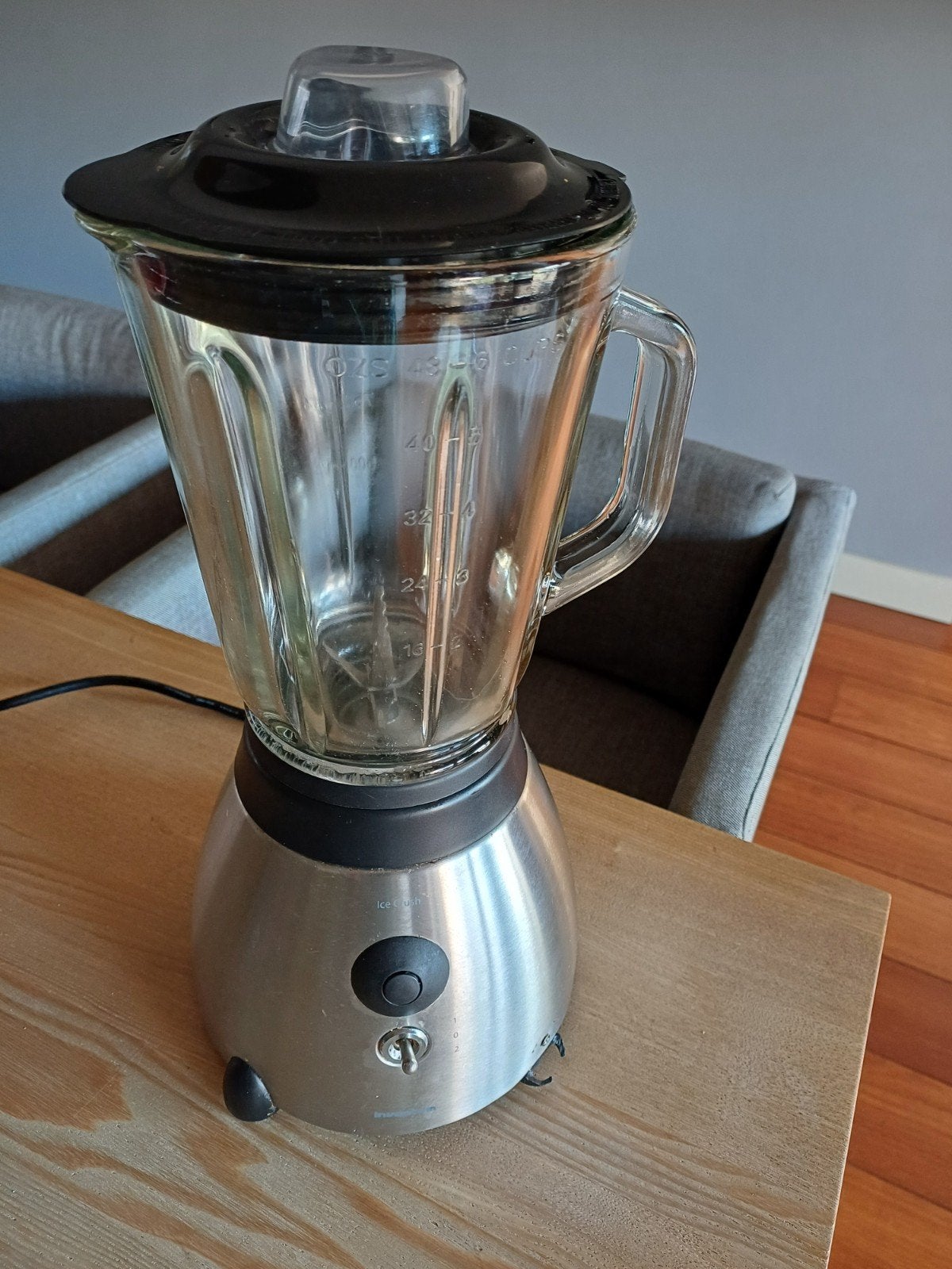 Gebruikte Blender met Glazen Kan - Goede Staat, Ophalen of Verzenden, Gebruikt, Blender