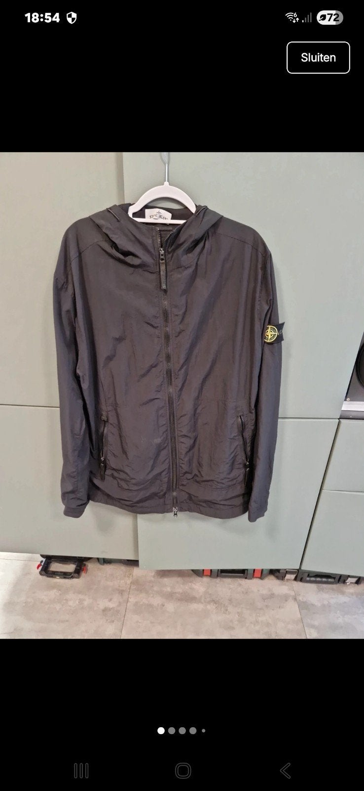 Stone Island Windjack Maat XXL - Gedragen, Ophalen of Verzenden, Gedragen, Overige maten, Stone Island