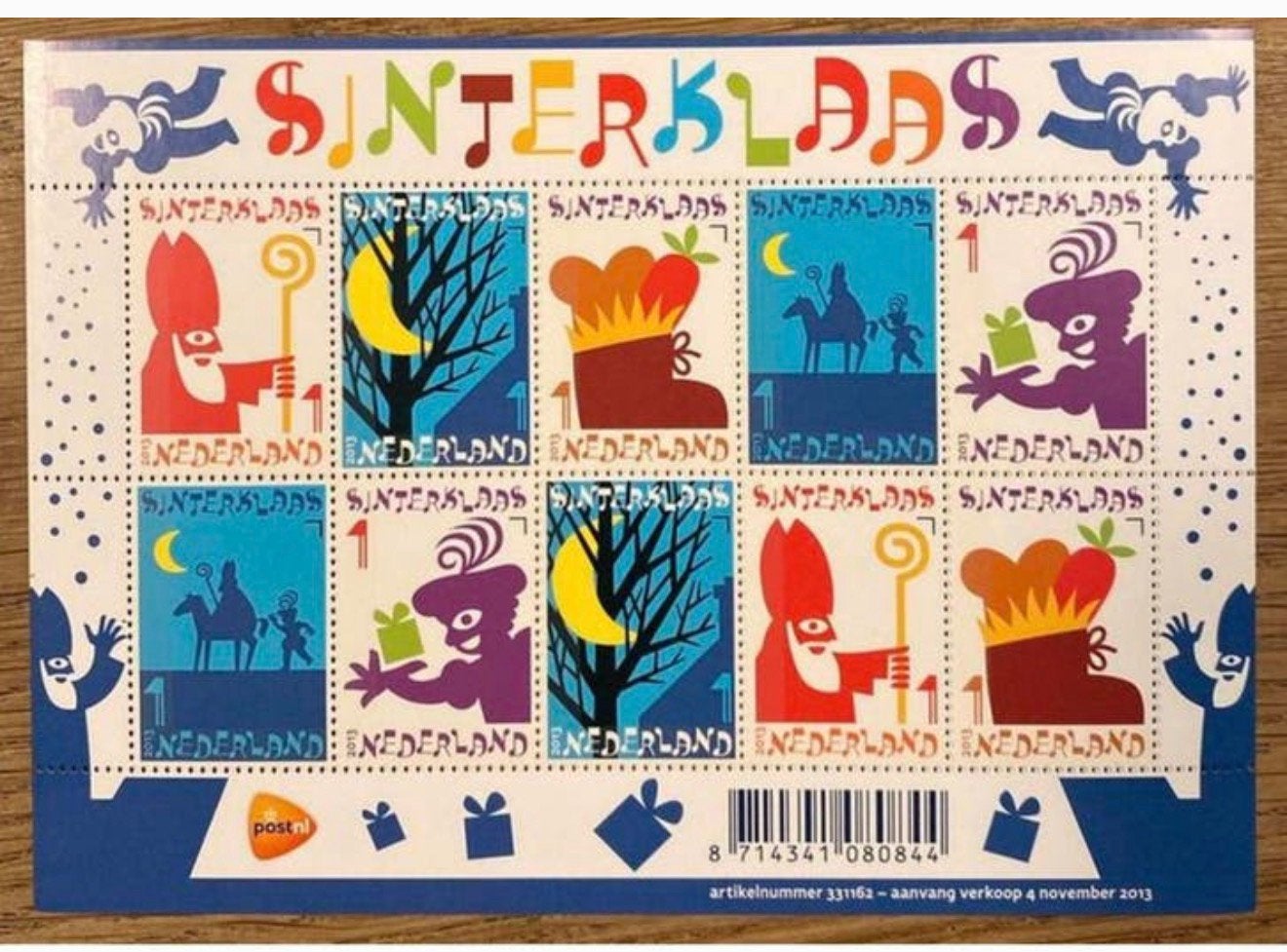 Postzegels pf. Sinterklaas, Ophalen of Verzenden, Na 1940, Postfris