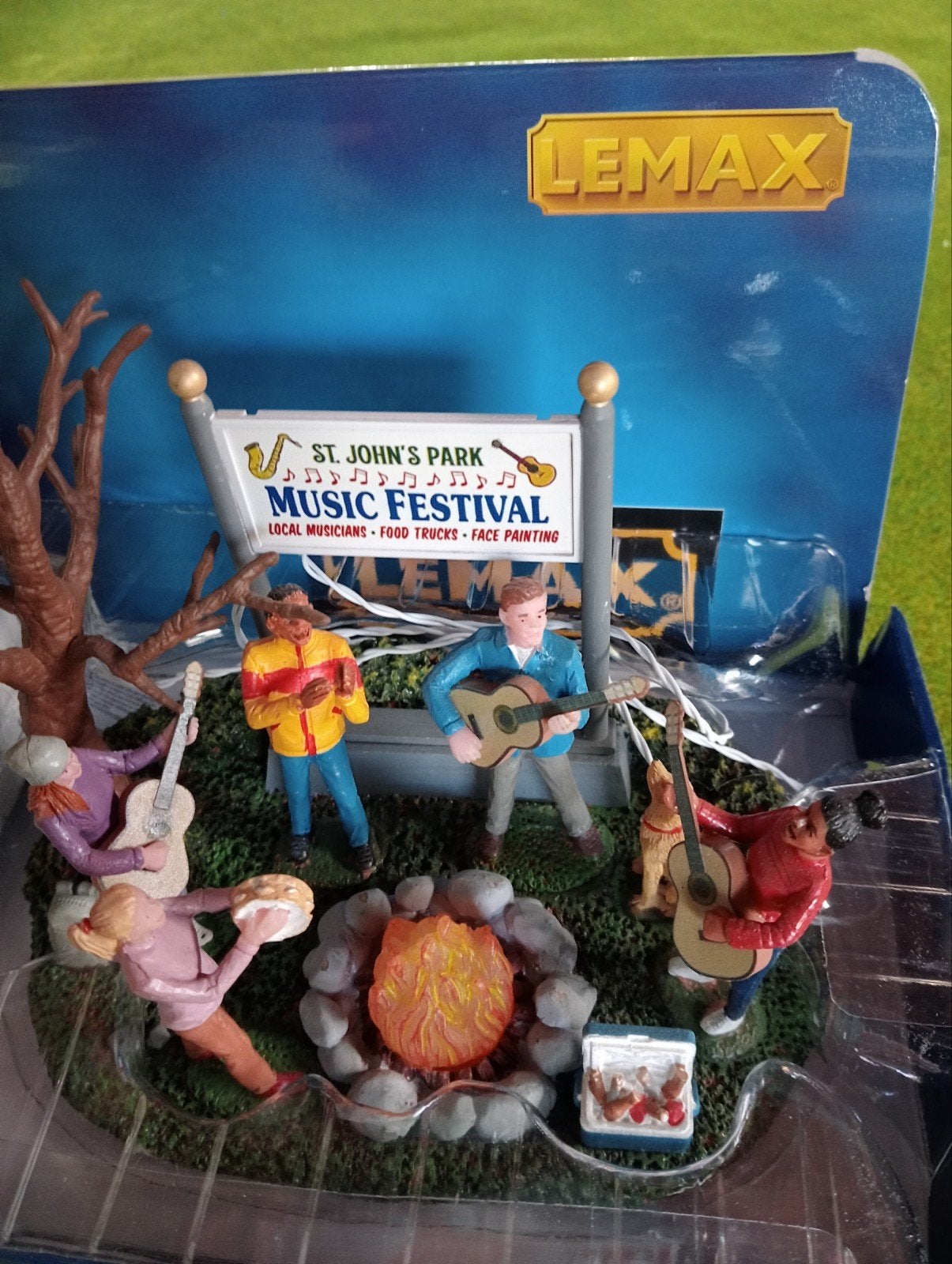 Lemax St. John's Park Muziekfestival - Nieuw in doos, Ophalen of Verzenden, Zo goed als nieuw