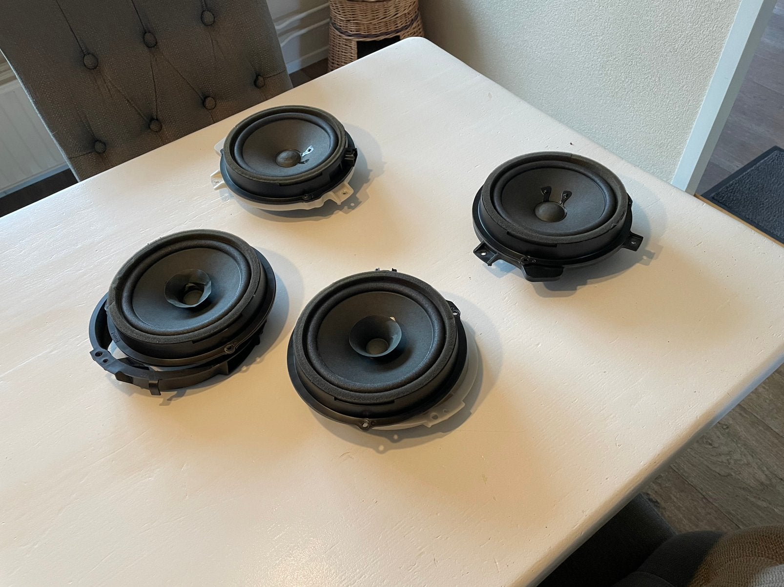 Speakerset Ford C Max/Focus, Auto diversen, Autospeakers, Ophalen of Verzenden, Gebruikt