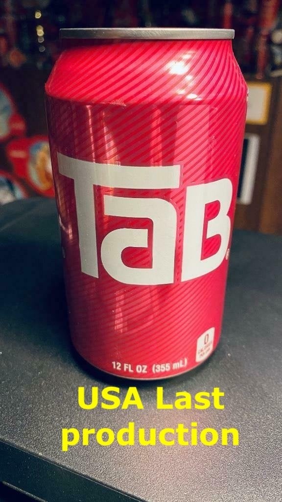 Coca-Cola TAB can from USA Last production, Verzenden, Zo goed als nieuw