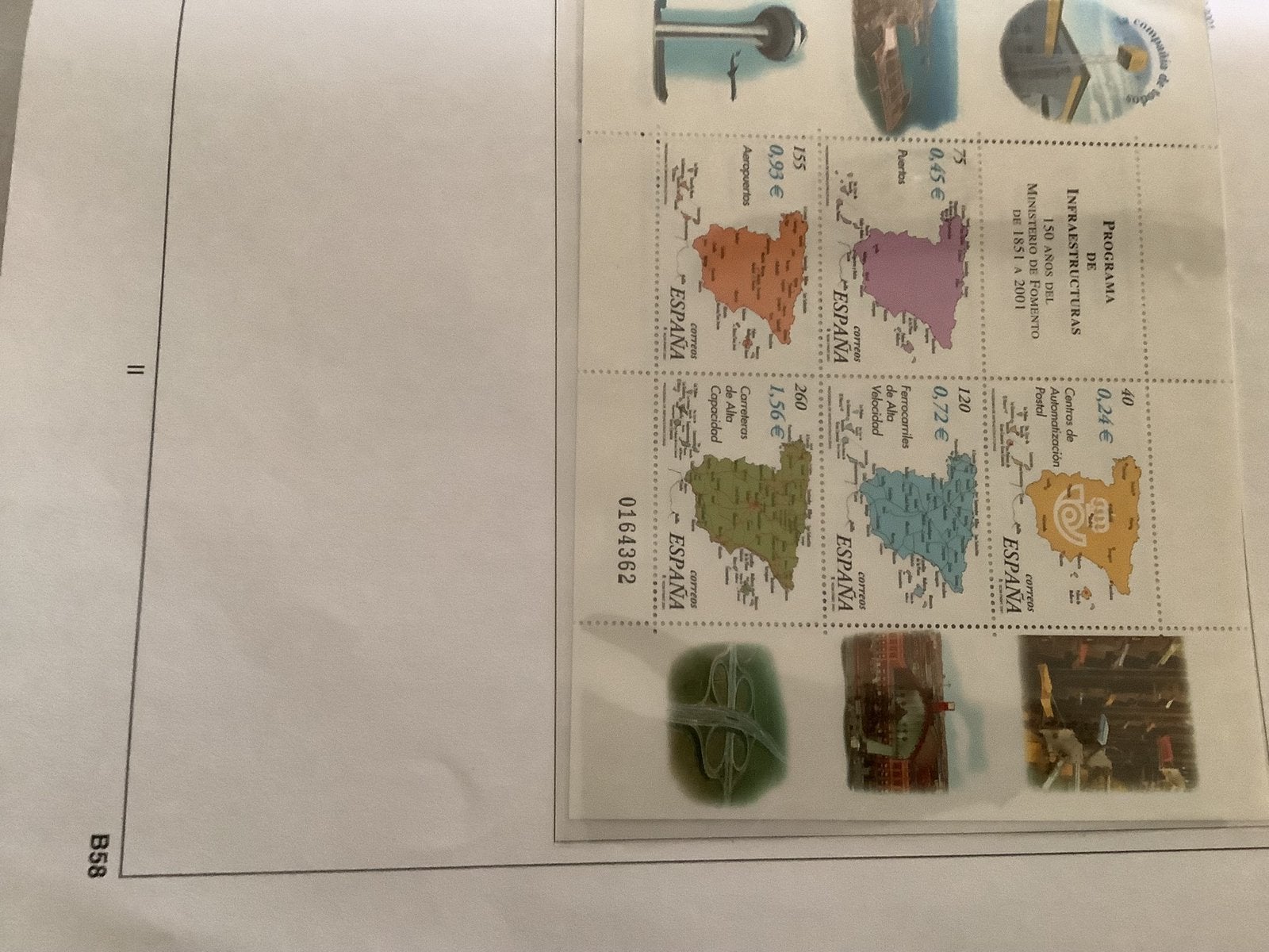 Spaanse postzegel vellen deel1, Ophalen of Verzenden, Buitenland