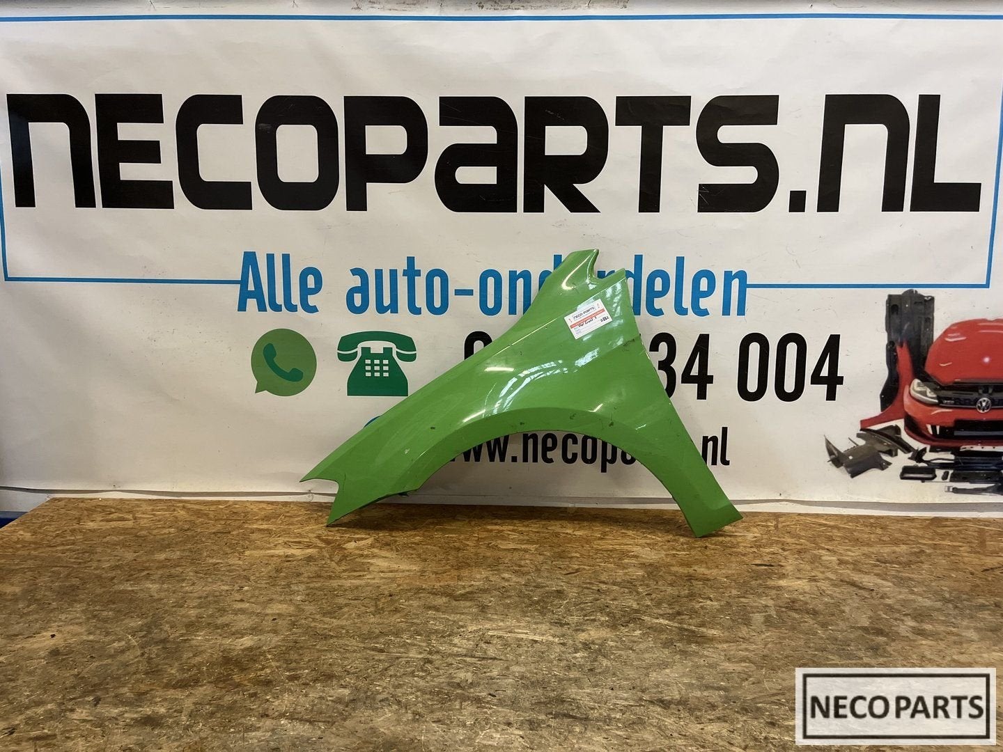 VOLKSWAGEN GOLF 7 ZIJSCHERM SPATBORD ORIGINEEL, Gebruikt, -, Volkswagen, -