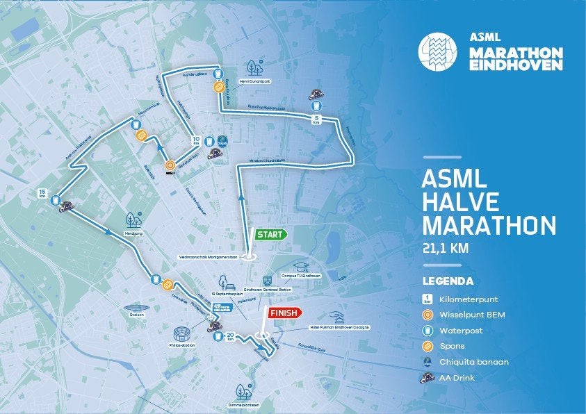Startbewijs halve marathon Eindhoven, Eén persoon, Oktober