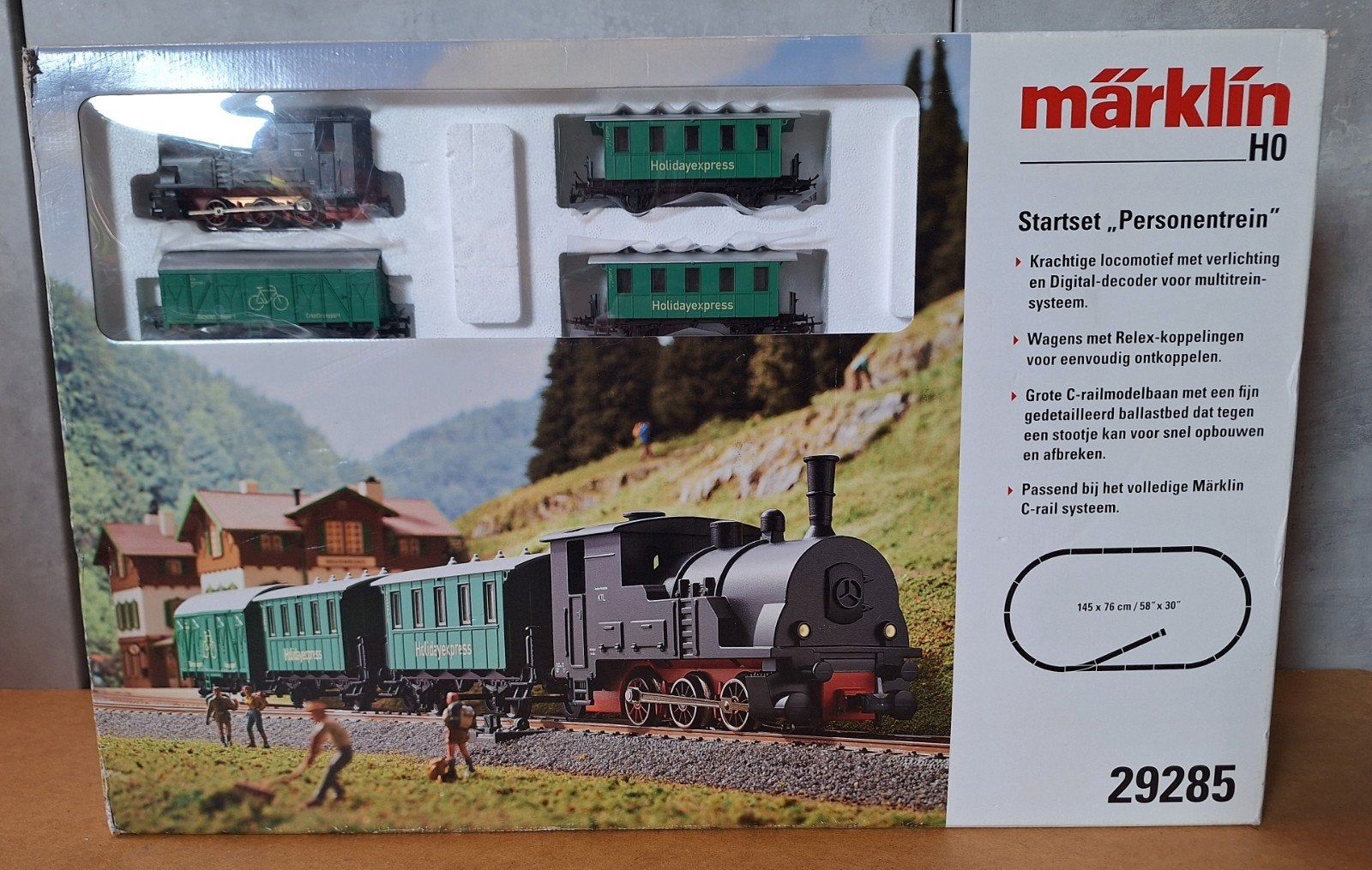 Märklin H0 Startset "Personentrein" 29285 - Nieuwstaat, Hobby en Vrije tijd, Wisselstroom, Treinset, Nieuw, Ophalen of Verzenden