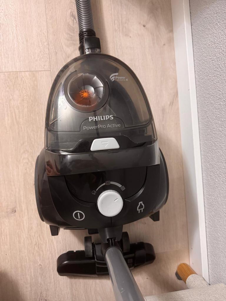 Philips Powerpro Active, Witgoed en Apparatuur, Stofzuigers, Ophalen, Gebruikt, Reservoir, Minder dan 1200 watt