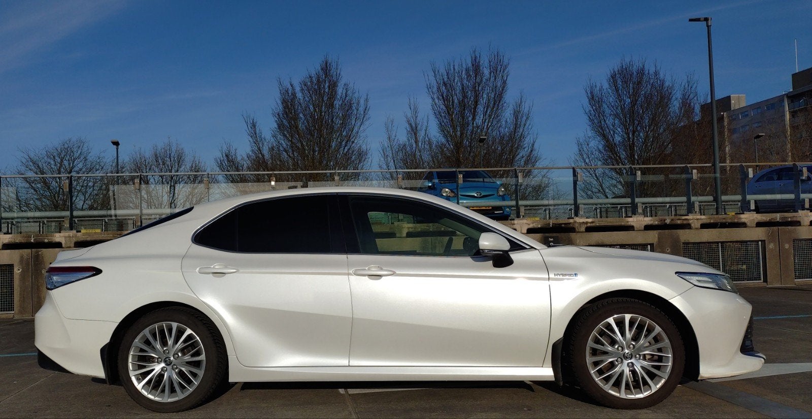Toyota camry prestige parelmoer-wit perfect dealer onderhoud, Zwart, 4 cilinders, 2487 cc, Parkeersensor