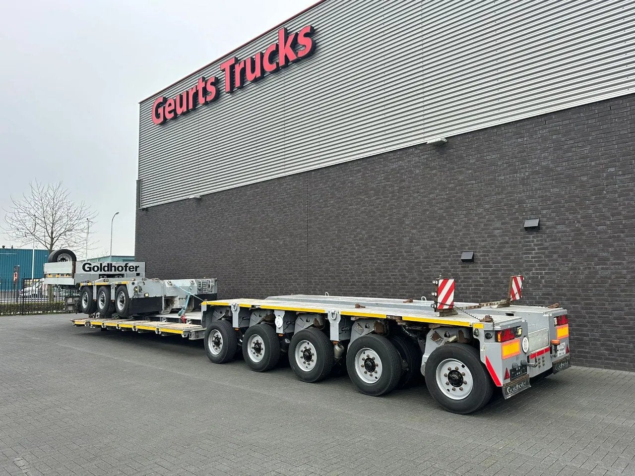Goldhofer STHP/XLE 8 (3+5) LOWLOADER (bj 2011), Auto's, Overige brandstoffen, Bedrijf, Aanhangers en Opleggers, Te koop