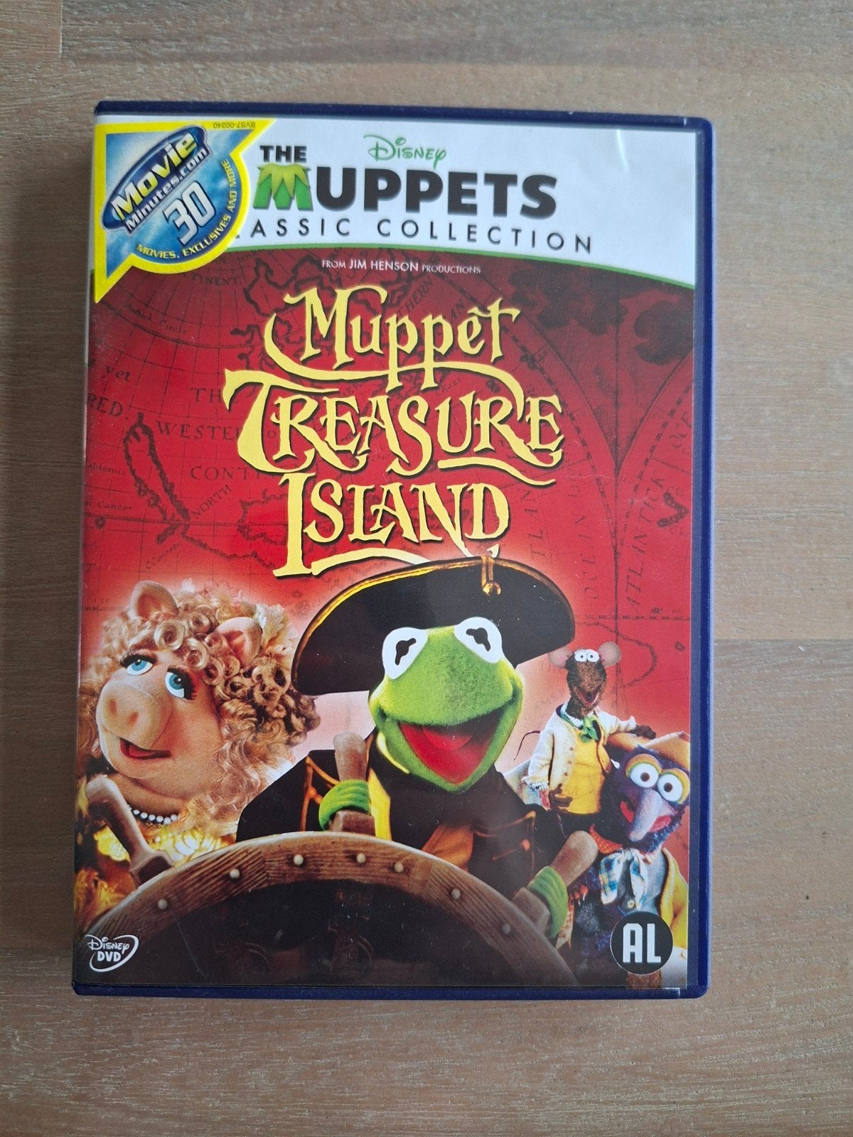 Muppet Treasure Island - Disney DVD, Gebruikt, Nederlands, Inclusief doosje, Ophalen of Verzenden