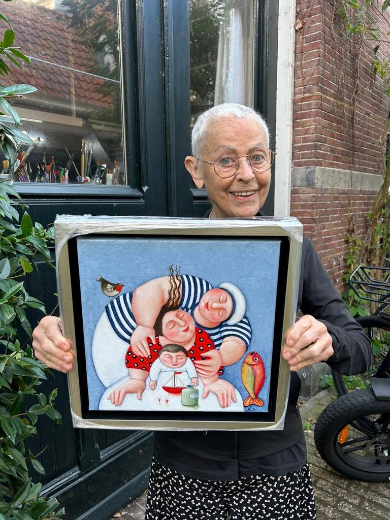 Ada Breedveld schilderij, Ophalen of Verzenden
