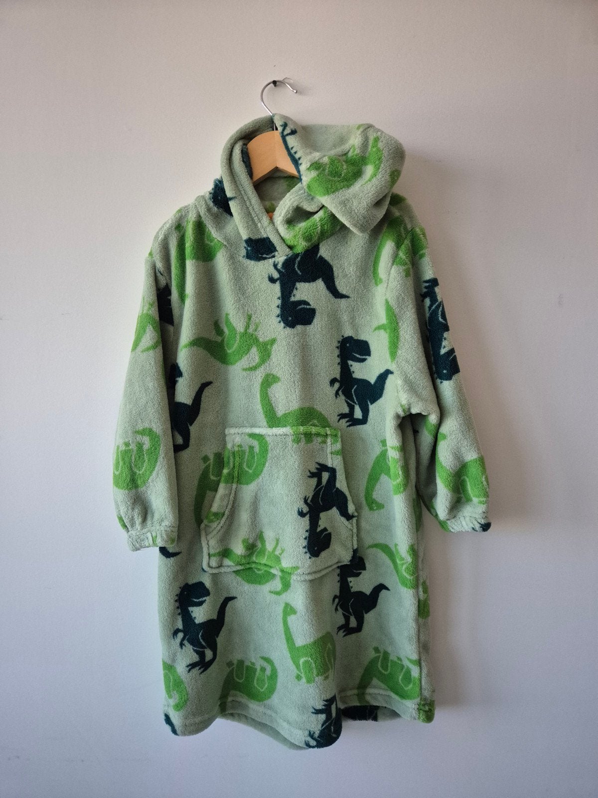 Hema Badcape/Badjas Dinosaurus Maat 98-128, Ophalen of Verzenden, Zo goed als nieuw, Hema, Jongen