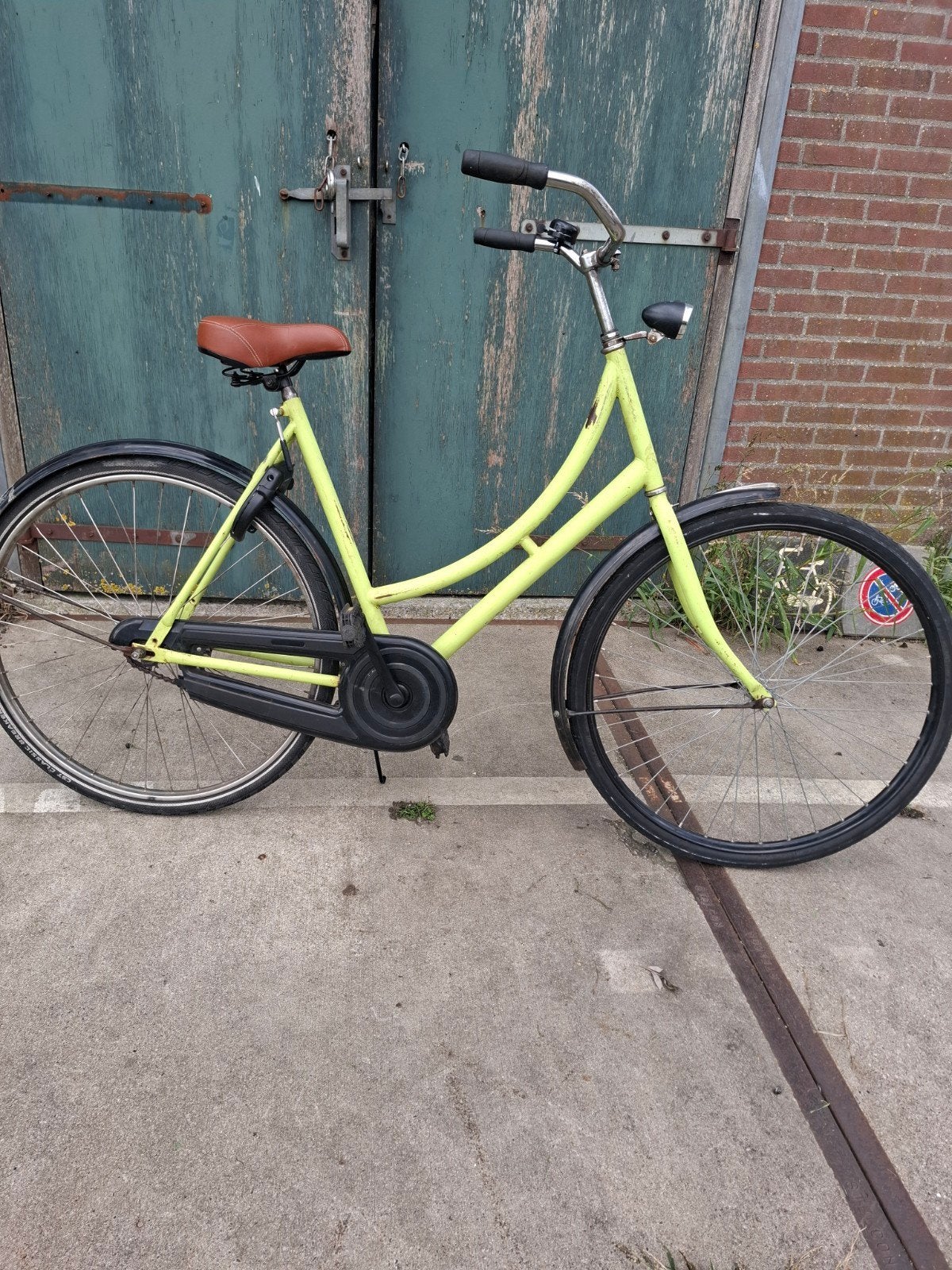 Omafiets met AXA SLOT, Ophalen of Verzenden, Gebruikt