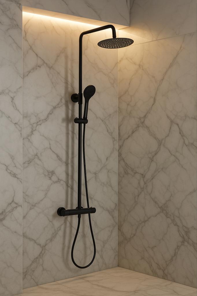 RVS Thermostaatkraan Douchekraan Luxe Design, Ophalen, Info@d-radiatoren.nl, Douche, Rvs