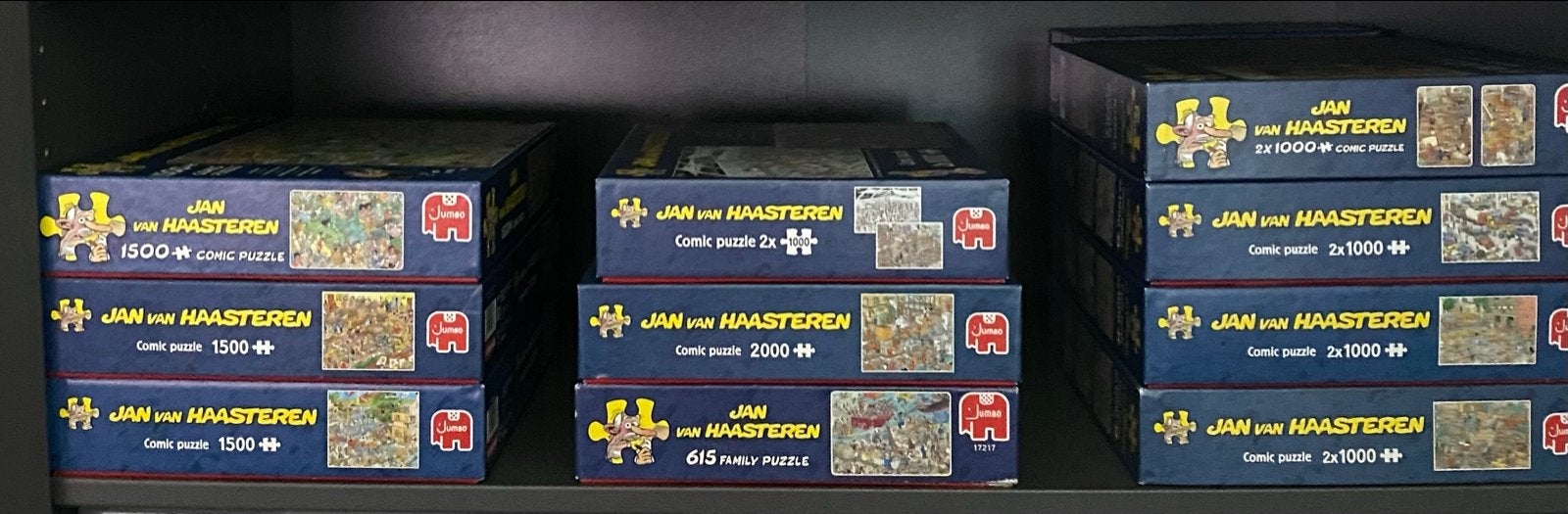 Jan van Haasteren Puzzels - Diverse Collectie, Hobby en Vrije tijd, Denksport en Puzzels, Ophalen of Verzenden, 500 t/m 1500 stukjes