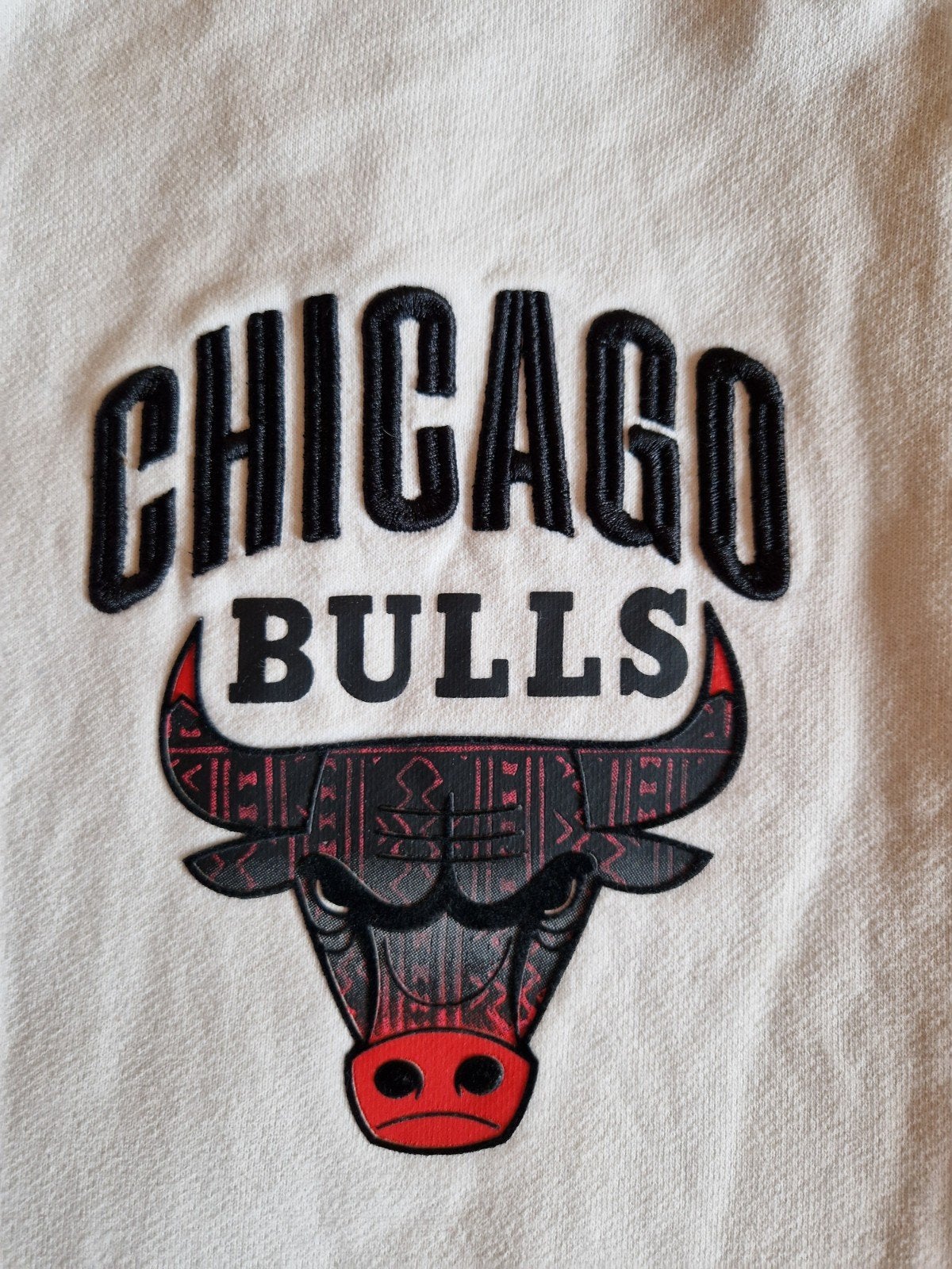 Chicago Bulls joggingbroek L, Ophalen of Verzenden, Zo goed als nieuw, Zwart