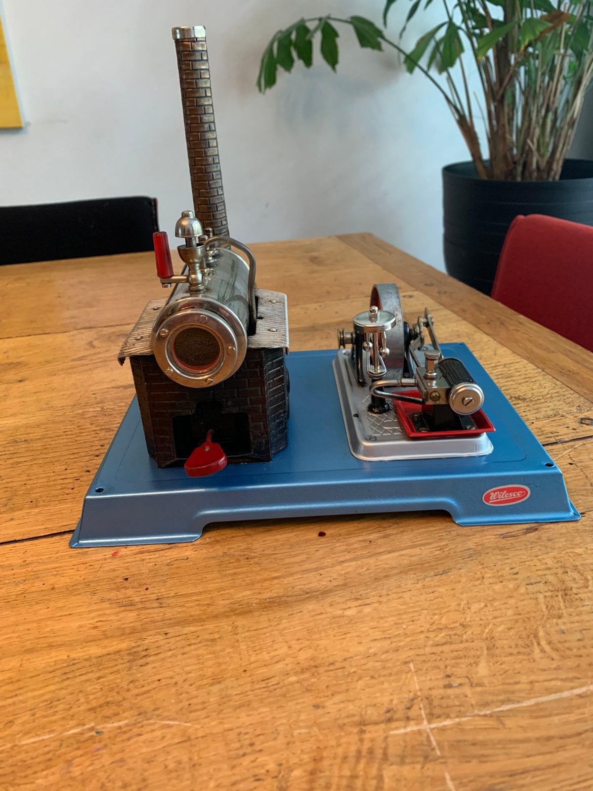 Wilesco d10 stoommachine, Ophalen of Verzenden, Zo goed als nieuw