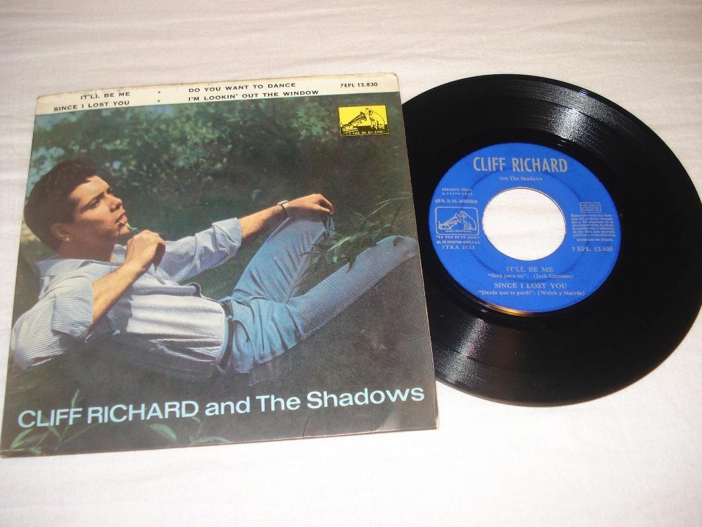 Cliff Richard    EP  Cliff and the Shadows      Orgineel, Fotohoes, Ophalen of Verzenden, Zo goed als nieuw, Pop