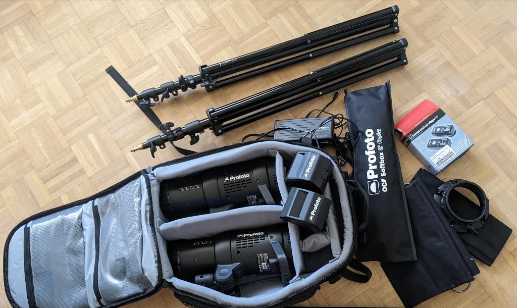 Profoto B1 500AirTTL kit inclusief veel accessoires €1700, Ophalen, Zo goed als nieuw, Overige merken