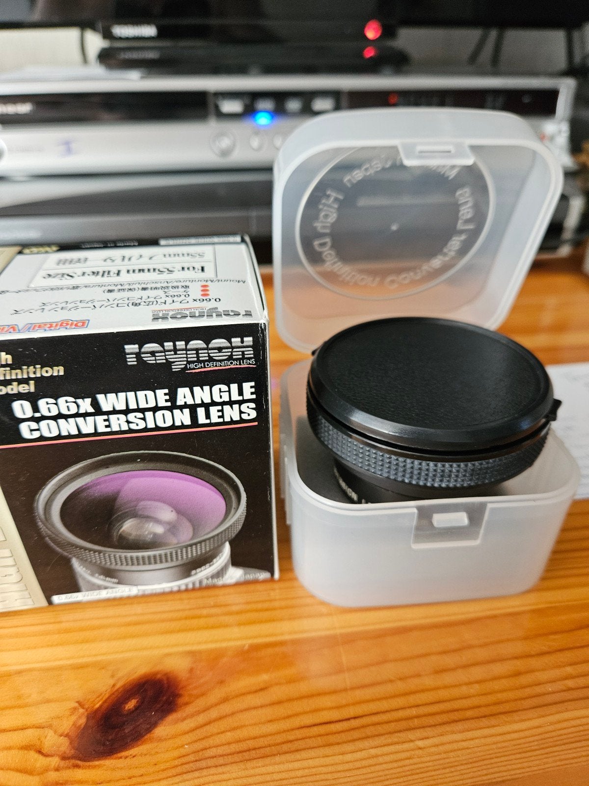 voorzet groothoeklens  0.66x, Ophalen of Verzenden, Groothoeklens