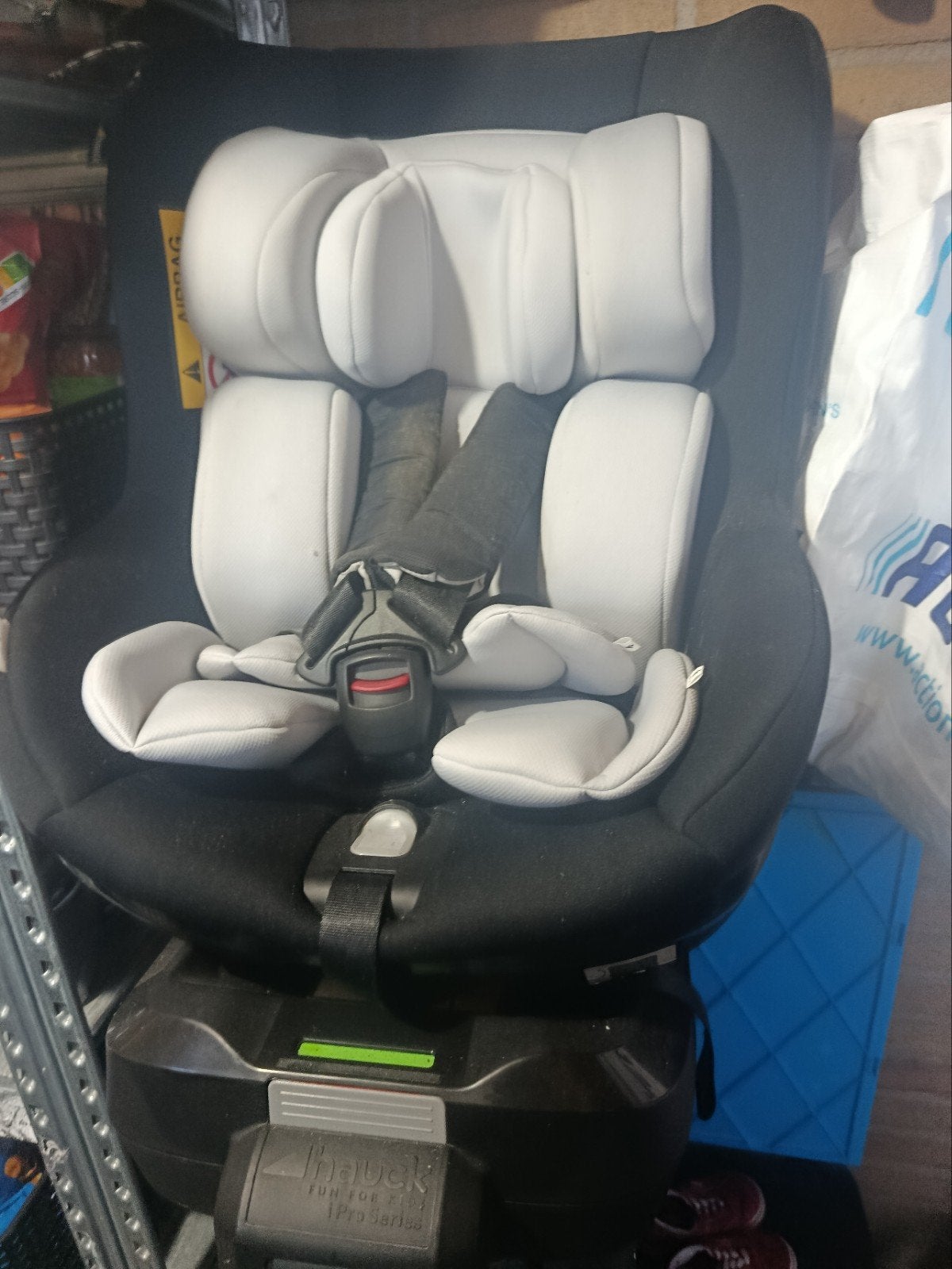 Hauck baby autostoel Isofix met verkleinkussens - Z.G.A.N., Ophalen