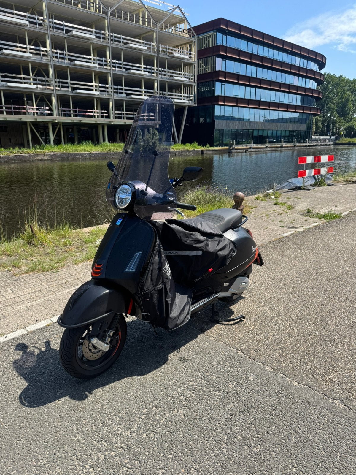 Vespa gts facelift 125 cc, Ophalen