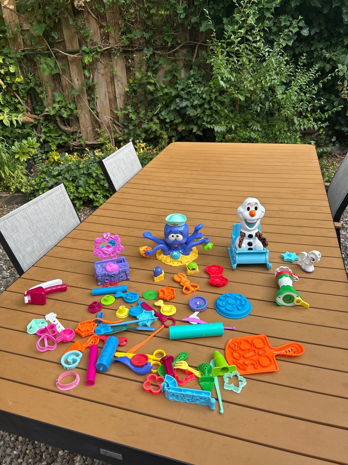 Grote Play-Doh Klei Set: Olaf, Octo en Pizza Party, Kinderen en Baby's, Speelgoed | Educatief en Creatief, Gebruikt, Knutselen