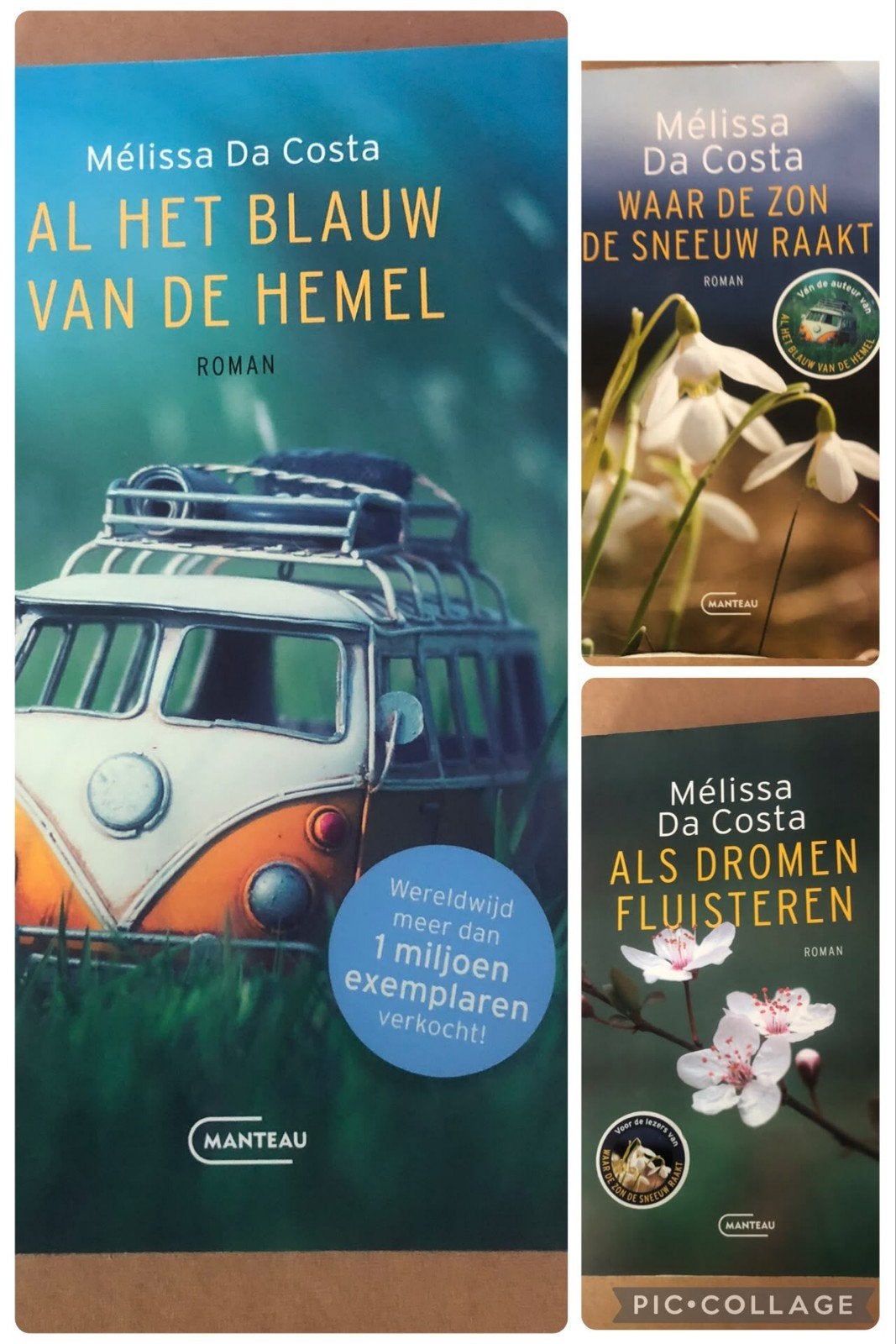 Melissa da Costa boeken 3x, Boeken, Romans, Ophalen of Verzenden, Zo goed als nieuw
